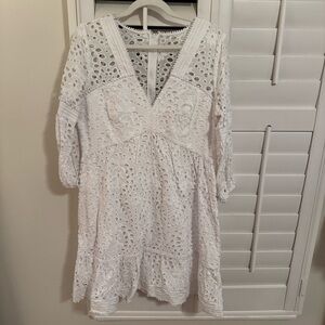EUC Lilly Pulitzer White Eyelet Dress